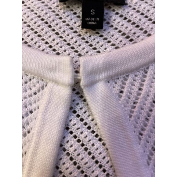 Talbots Cardigan Womens S Used Knit White - Picture 8 of 16
